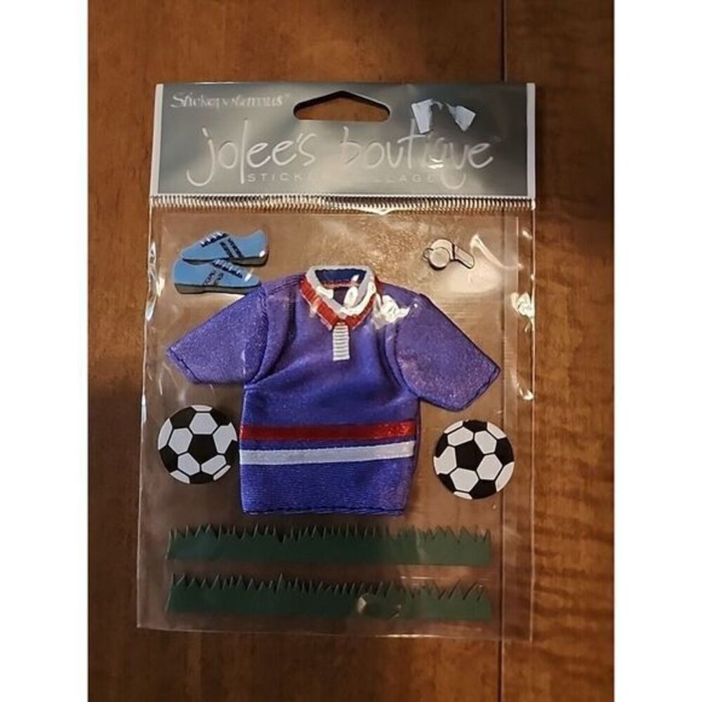 "Soccer" Sticker Collage - Jolee's - EK Success